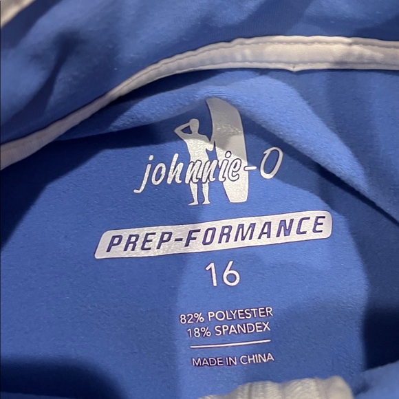 Veezy Prep-Formance 1/4 Zip Pullover in Shade by Johnnie-O size 16 - Picture 3 of 5